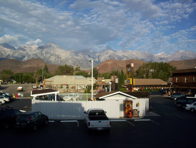 Lone Pine, CA Mt. Whitney from Lone Pine photo, picture, image