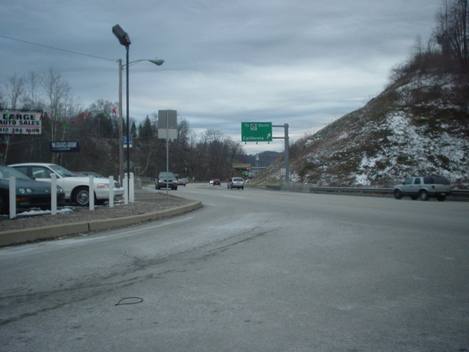 Jefferson Hills, PA: PA Rt. 51, looking south