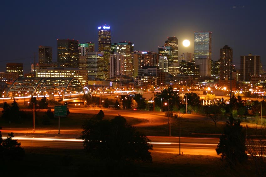 Denver, CO: Denver full moon
