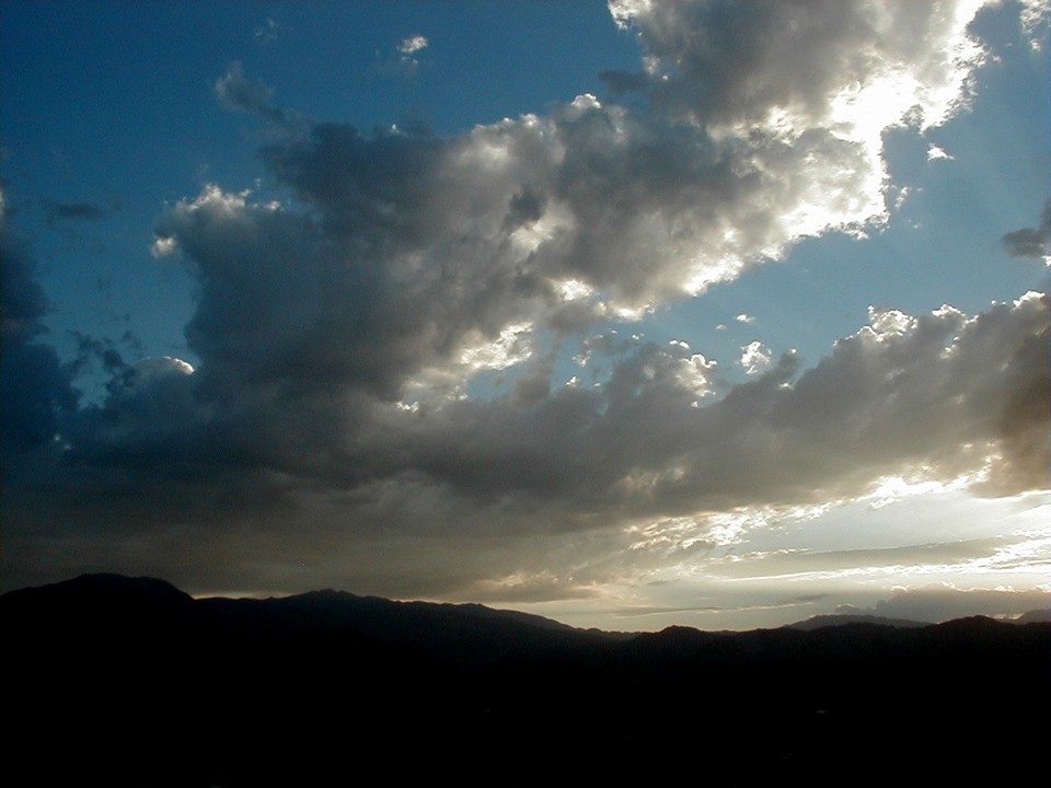 Indio, CA: Indio sunset in October 2005