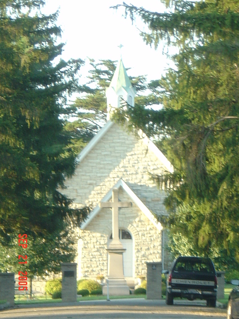 Oldenburg, IN : the sister's cemetary