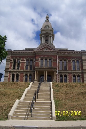 Wabash, IN: Wabash's Courthouse (Wabash is known as the first eletricly lit city._