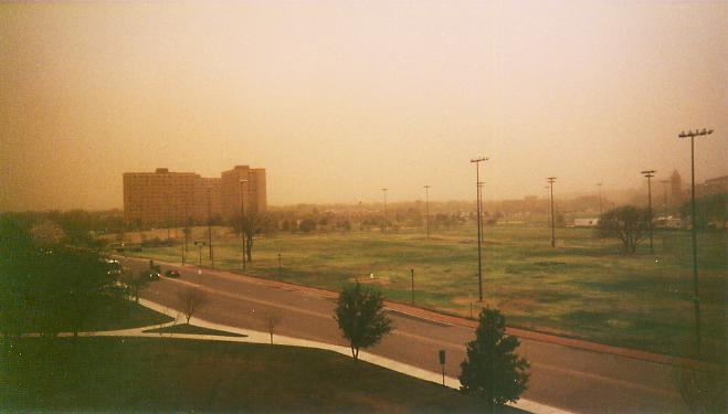 Lubbock, TX : West Texas dust storm