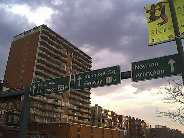 Boston, MA : us highway 1 or 2