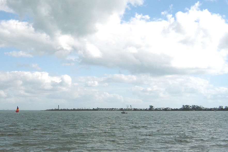 Sanibel, FL : Sanibel Island Coast from causeway