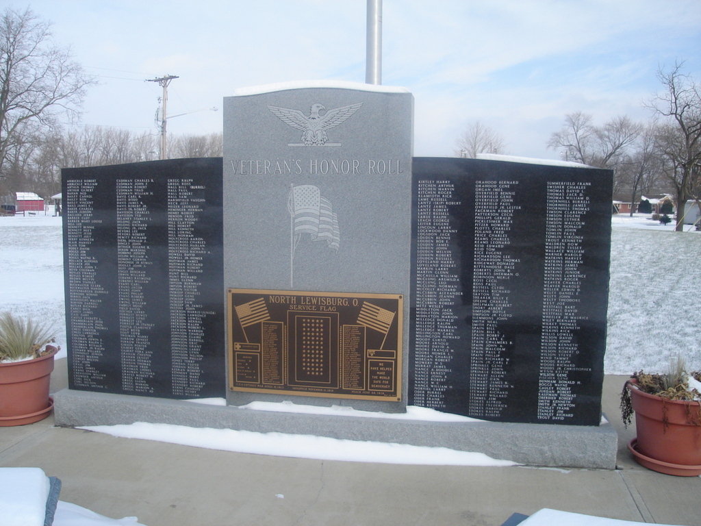 North Lewisburg, OH: Veterans Memorial North Lewisburg, Ohio