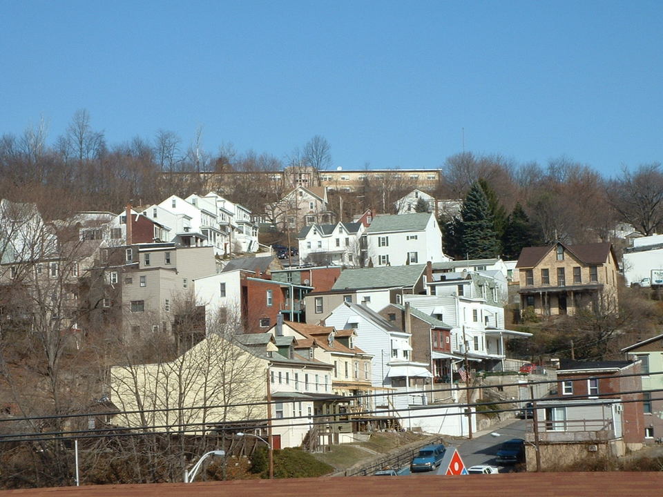 Pottsville, PA: View of Pottsville