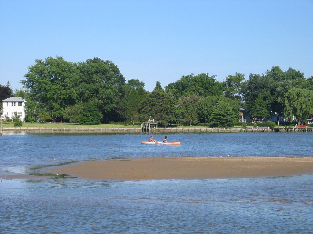 Stevensville, MD: Kayaking on Broadcreek in Bay City, Stevensville, MD