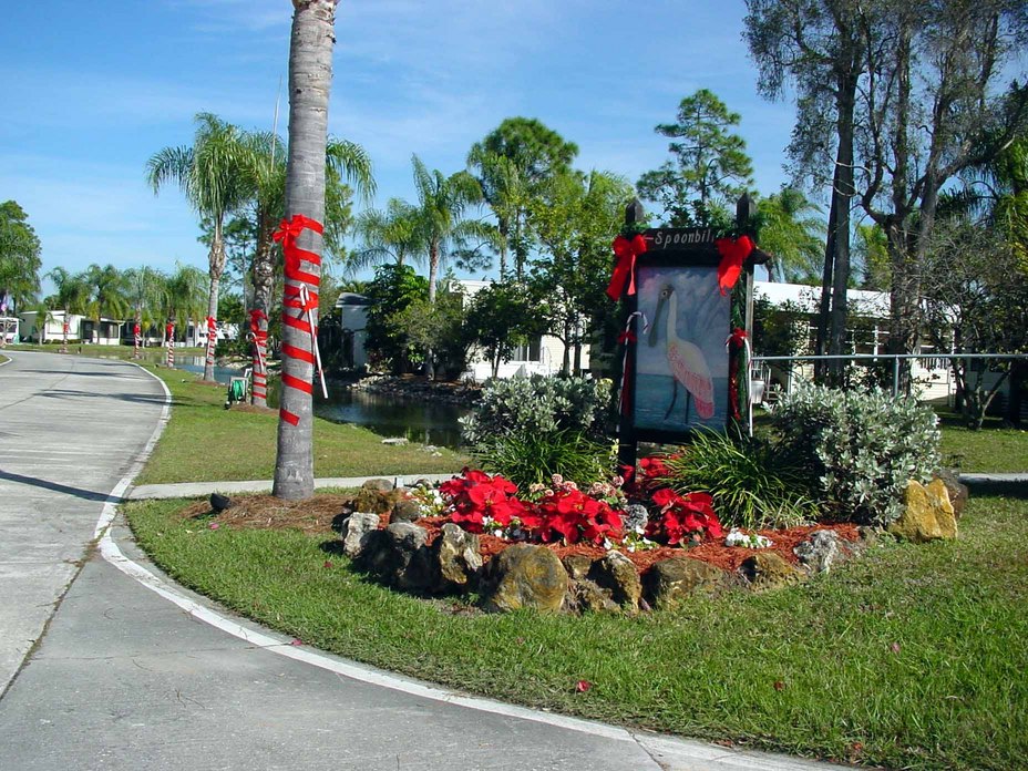 Estero, FL : This is the inlet to Spoonbill cir. at Estero Florida