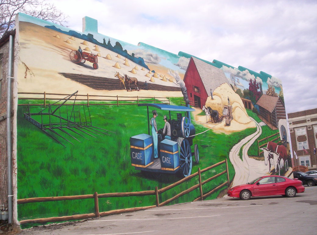 Chillicothe, MO: Mural in Downtown