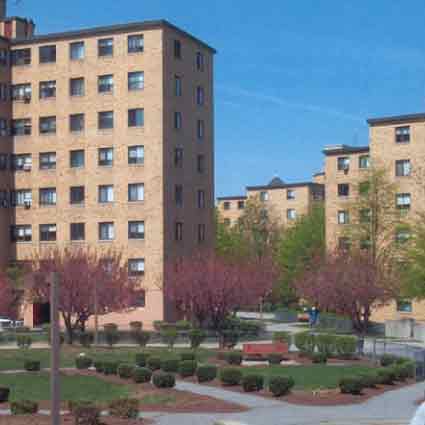 Lowell, MA : court yard