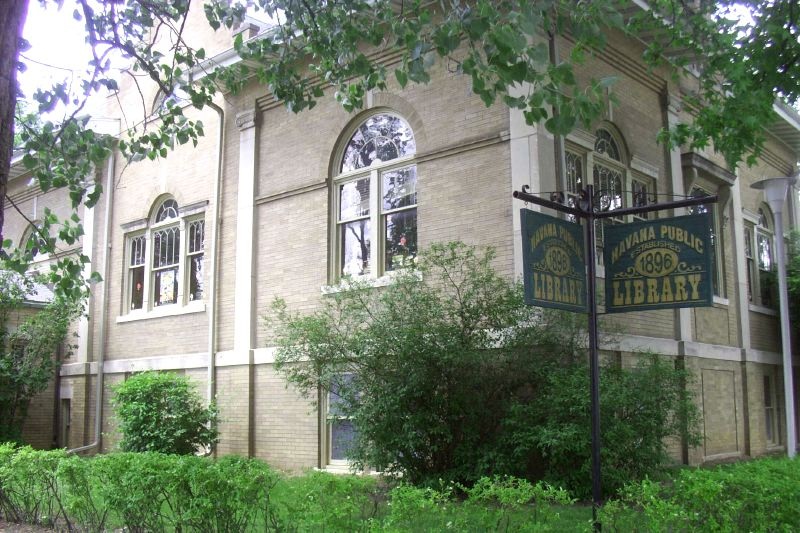 Havana, IL Havana's Historic Library Downtown photo, picture, image (Illinois) at