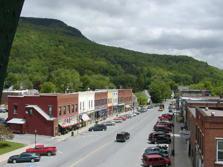 Bristol, VT: Photo taken from Town Hall Bell Tower