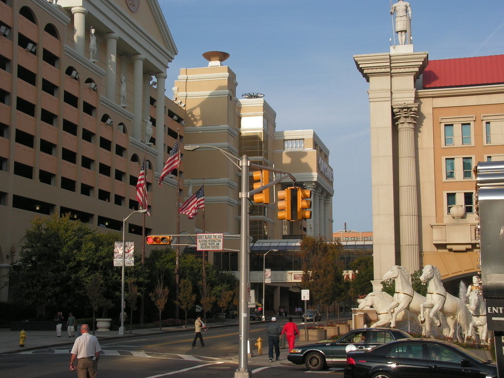 caesars casino location in atlantic city