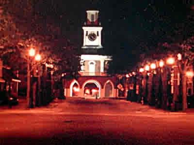 Fayetteville, NC: Market House at night