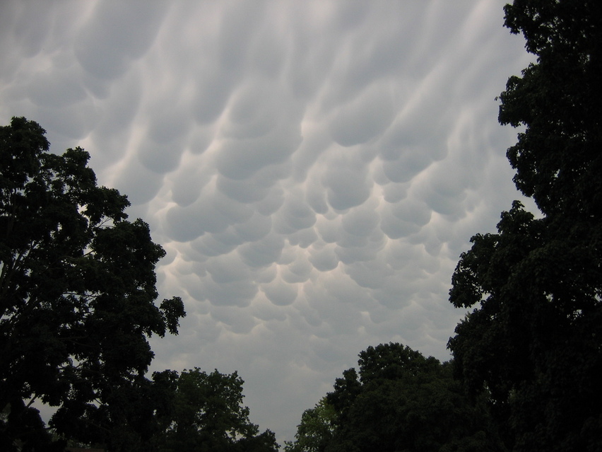 Dayton, IA: pic of clouds above my house in dayton