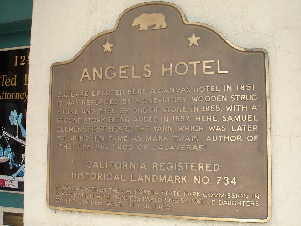 Angels City, CA: Angels Camp Hotel
