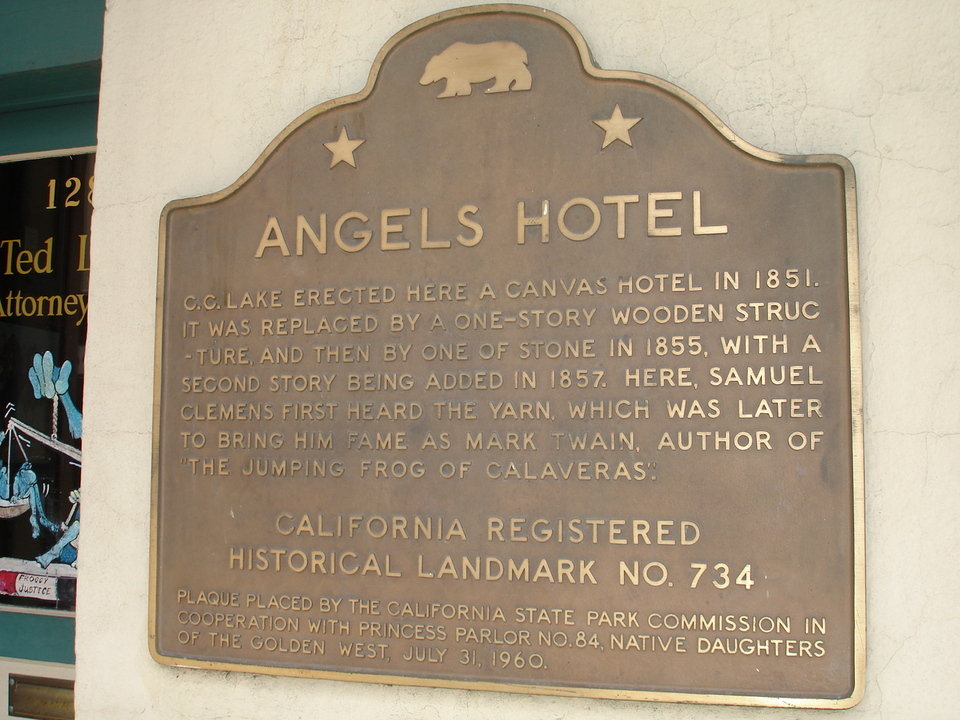 Angels City, CA : Angels Camp Hotel