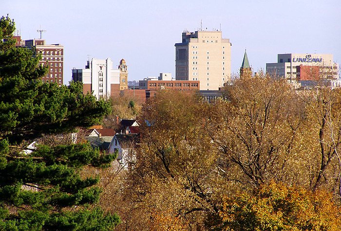 Canton Ohio Skyline