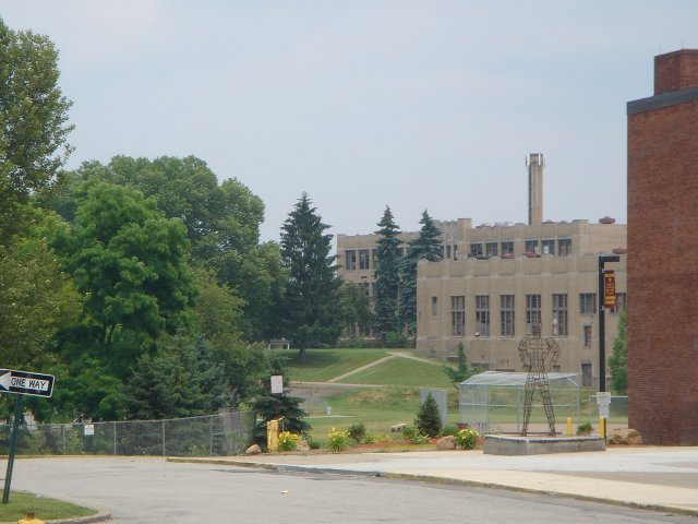 Munhall, PA: The old Woodlawn Middle School in Munhall, PA