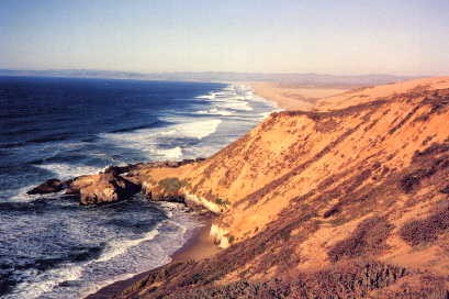 Santa Maria, CA: Sand Dunes by Ocean