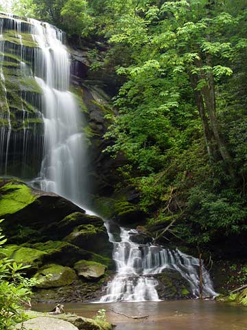 Old Fort, NC : Upper Catawba Falls