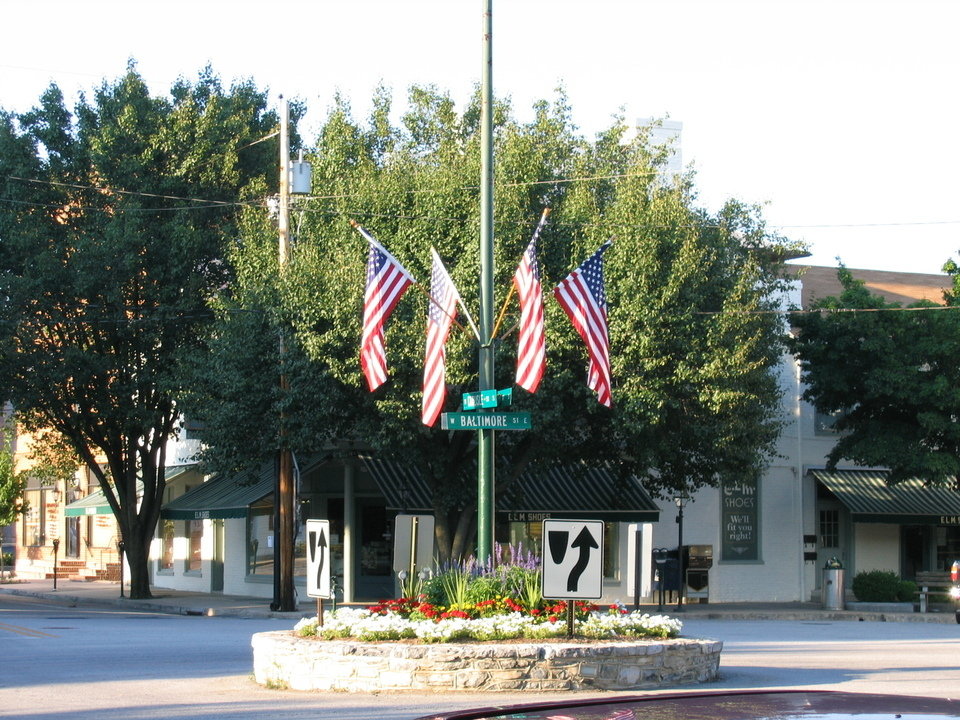 Greencastle, PA : Center Square - 2005 photo, picture, image