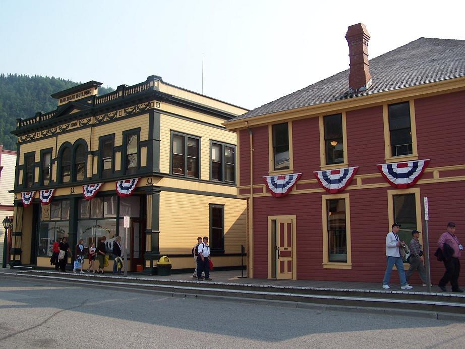 Skagway, AK: The Klondike Gold Rush National Historic Park is located in downtown Skagway.