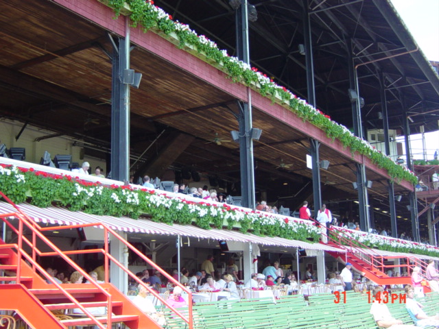Saratoga Springs, NY: Saratoga Racetrack Grandstand