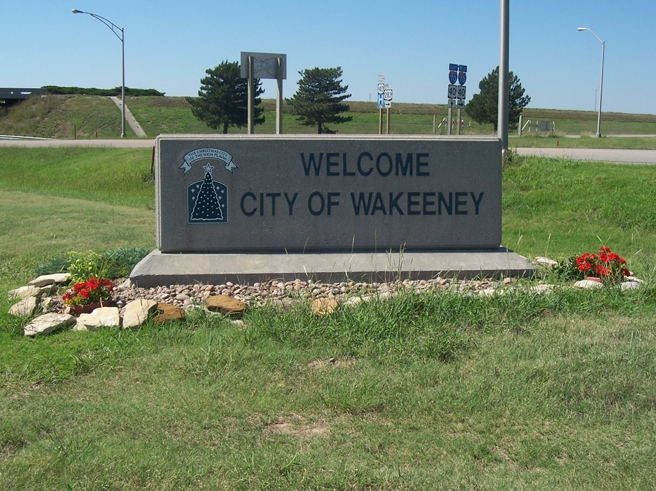WaKeeney, KS: Welcome Sign
