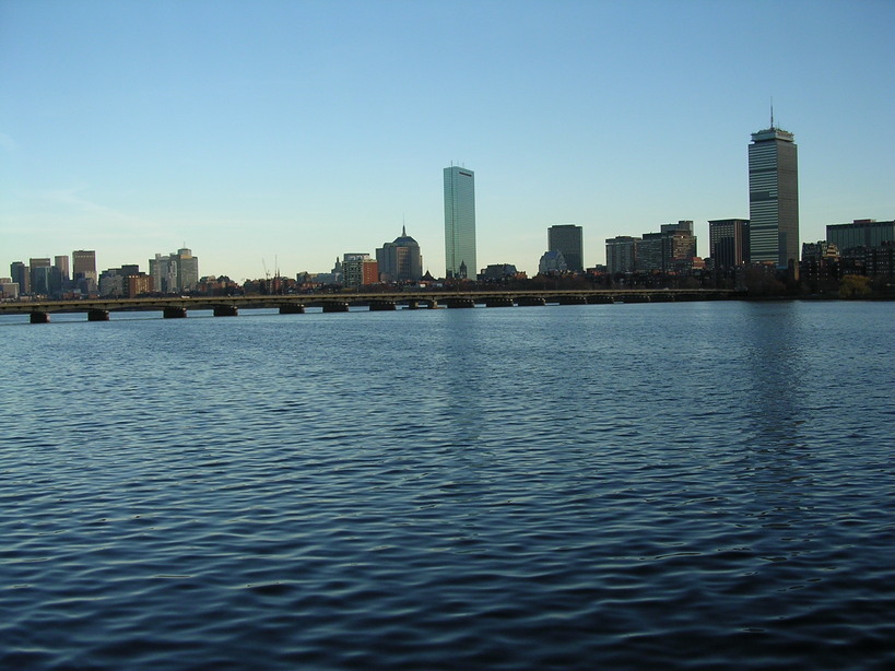 Boston, MA : Boston, view from MIT (Cambridge)