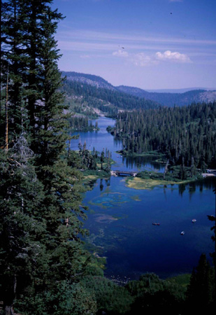 Mammoth Lakes, CA: twin lakes