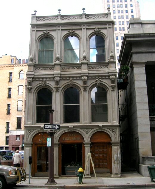Providence, RI: Atlantic Bank Building, built in 1866. 75 Weybosset St.