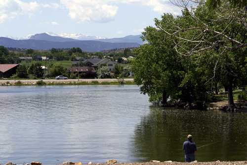 Loveland, CO: Fishing at Lake Loveland