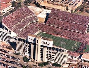 College Station, TX: Kyle Field in College Station (Largest Crowd 87,555)