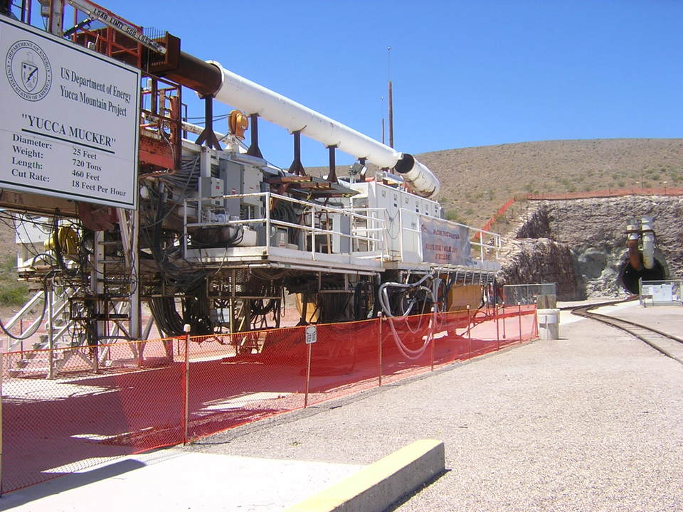 Beatty, NV : Yucca Mucker/South Tunnel @ Yucca Mountain