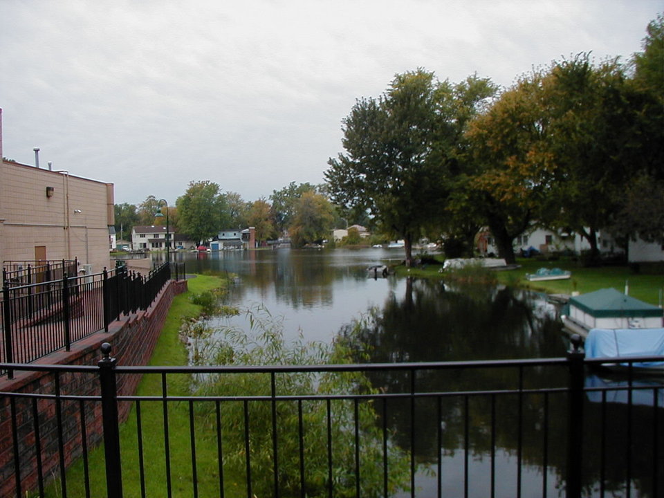 Keego Harbor, MI Dollar Lake Streetscape photo, picture, image (Michigan) at