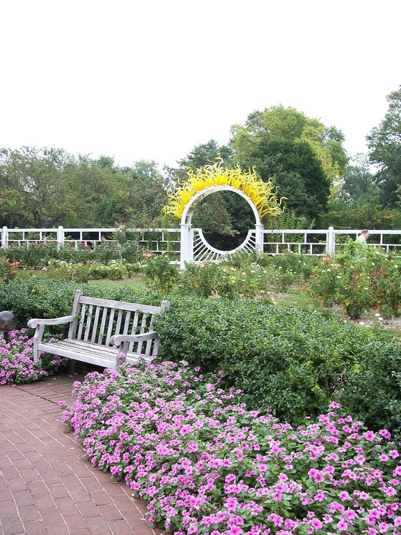 St. Louis, MO: Missouri Botanical Garden in the Shaw Neighborhood of St. Louis