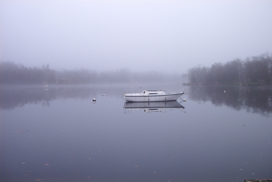 Mays Landing, NJ : early on the river