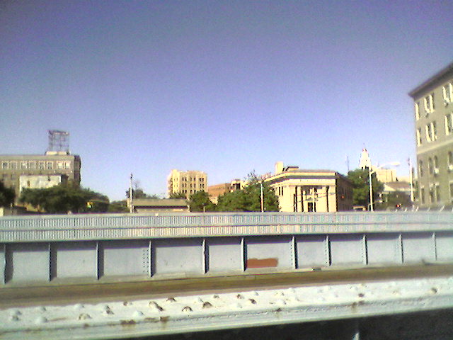 Mount Vernon, NY: City Center seen along North Third Avenue Bridge