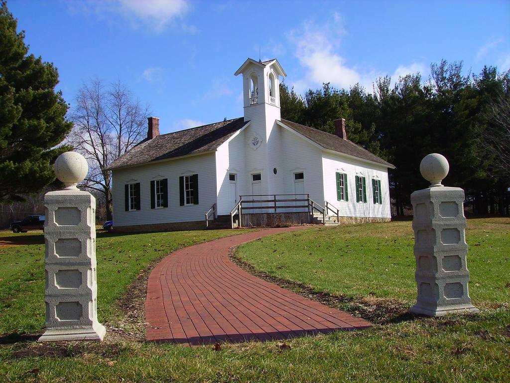 Oregon, IL : Chana School Museum built in 1882 at Oregon Park East
