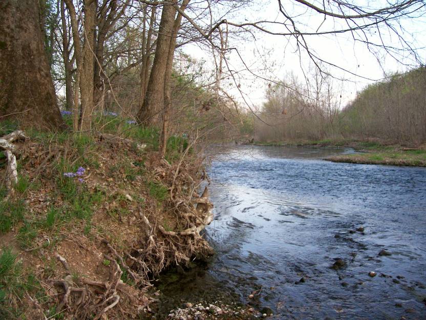 Nixa, MO: running stream