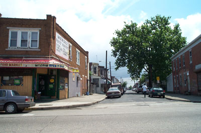 Clifton, NJ: Small One-Way Street in Clifton