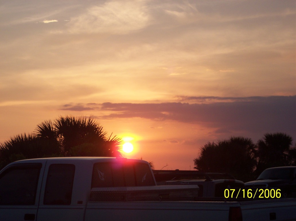 Venice, FL: Sunset at Casperson Beach