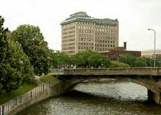 Flint, MI : Industrial Savings Bank, Downtown Flint
