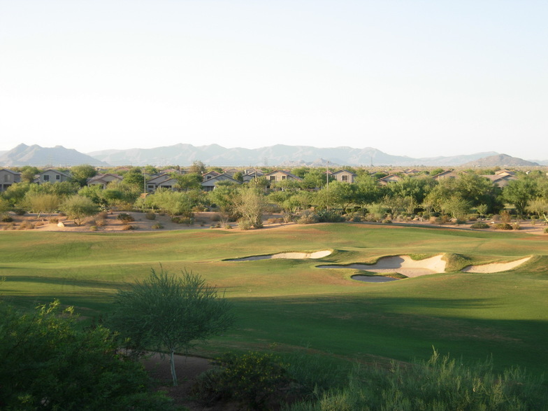 Scottsdale, AZ: On the golf course in Scottsdale