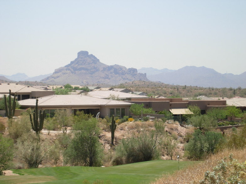 Fountain Hills, AZ : On the golf course