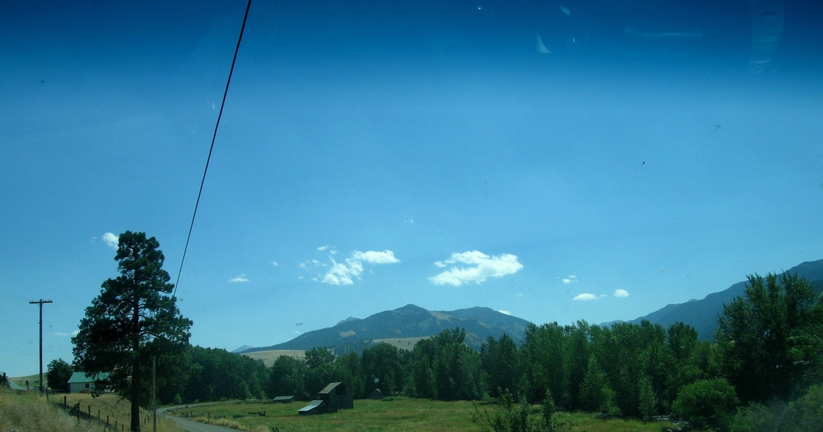 Lostine, OR Road out of Lostine... photo, picture, image (Oregon) at