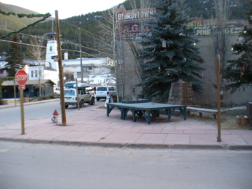 Georgetown, CO : The corner by the library