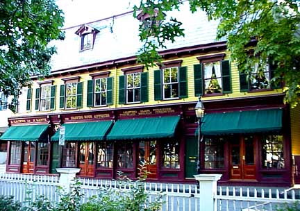Newport, RI: Theodore Helme Building circa 1876 Spring Street